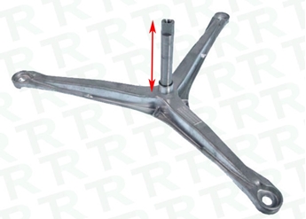 Imagen de EJE FAGOR CUBA PLASTICO 2-6203