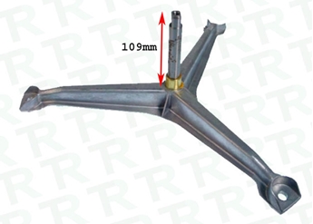 Imagen de EJE ZANUSSI FLS432C CARBORAN 400 RPM 2-6203