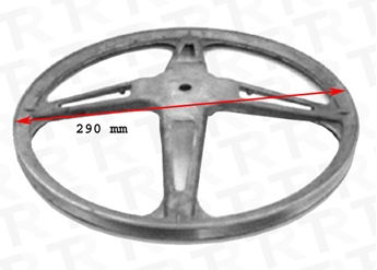 Imagen de POLEA BOMBO BALAY 5100-5500  290 mm