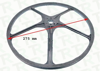 Imagen de POLEA BOMBO CANDY TRAPEZOIDAL 275 mm