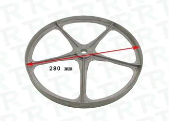Imagen de POLEA CESTO CANDY PLANA 280 MM