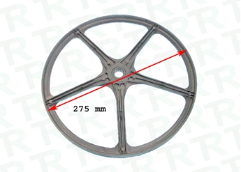 Imagen de POLEA CESTO CANDY PLANA 275 MM
