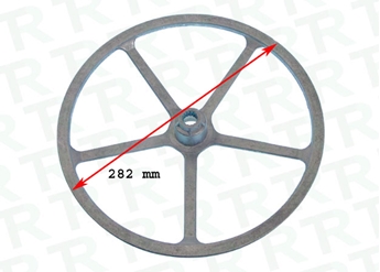 Imagen de POLEA BOMBO INDESIT CORREA 3L 282 mm