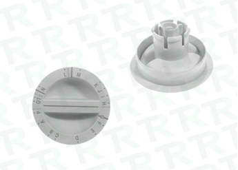 Imagen de MANDO TIMER ASPES 4 STOP BLANCO-LA-4031