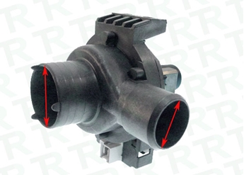 Imagen de BOMBA DESAGUE WHIRLPOOL PLASET 49179