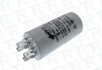 Imagen de CONDENSADOR 8 mF PERMANENTE .
