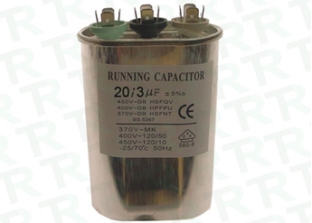 Imagen de CONDENSADOR 20+3 uF A.A. ALUMINIO 