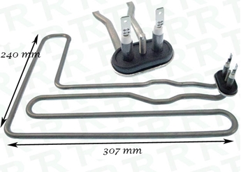 Imagen de RESISTENCIA 2100W 220V LV SMEG FAGOR ESTRECHO