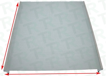 Imagen de CUBREENCIMERA GAS CRISTAL FUMÉ 610x520 mm