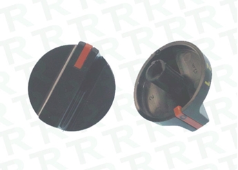 Imagen de MANDO COCINA NEGRO 6 mm BALAY