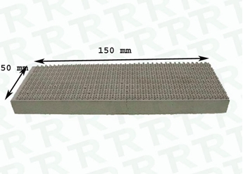 Imagen de PLACA CERAMICA 150x50 mm ESTUFAS