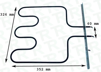 Imagen de RESISTENCIA 1200W 220V SOLERA HORNO BALAY