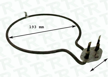 Imagen de RESISTENCIA 1000W 220V HORNO FAGOR