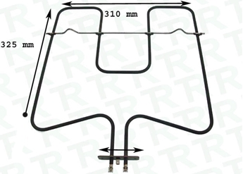 Imagen de RESISTENCIA 1300W 220V HORNO ZANUSSI