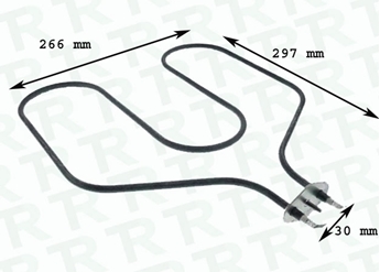 Imagen de RESISTENCIA 1500W 220V 297x266 mm HORNO TEKA