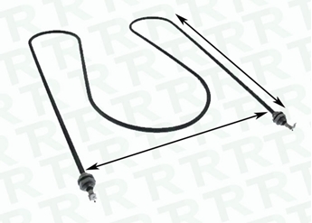 Imagen de RESISTENCIA 1500W 220V 323x246 mm HORNO FAR
