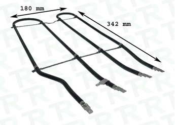 Imagen de RESISTENCIA 375W 110V / 325W 220V HORNO MOULINEX