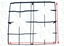 Imagen de PARRILLA 490x435 mm 3 FUEGOS 3CMB414B/01