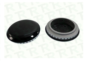Imagen de DIFUSOR 55 mm ESMALTE ARO ALUMINIO Nº2 SUPERSER