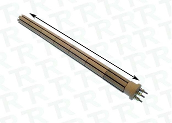 Imagen de RESISTENCIA 7 CUERPOS 370 mm 1000w