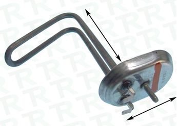Imagen de RESISTENCIA 1500 W BASE OVALADA ARISTON