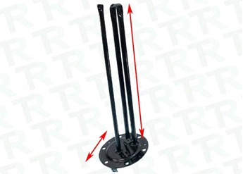 Imagen de PORTAVAINA VAINA 440 mm PLETINA 168 mm FAGOR