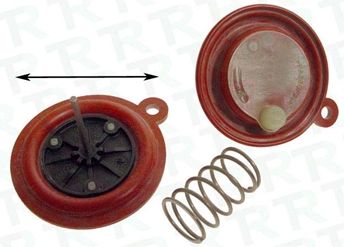 Imagen de MEMBRANA MAG 14.0/0  ROJA COMPLETA VAILLANT