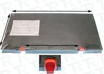 Imagen de FILTRO 217x435 mm CARBON ACTIVADO PHILIPS