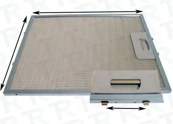 Imagen de FILTRO 290x320 mm METALICO DE60 TEKA