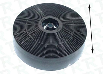 Imagen de FILTRO 18 cm CAMPANA  CARBON TEKA