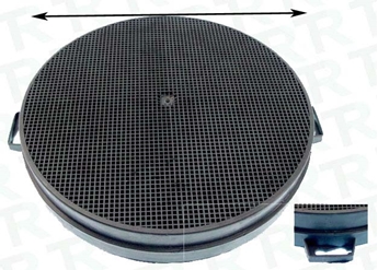 Imagen de FILTRO 21 cm CAMPANA  CARBON TEKA