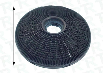 Imagen de FILTRO 19 cm CAMPANA  CARBON ACTIVADO DK60 TEKA