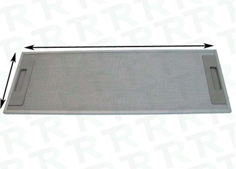 Imagen de FILTRO 535x185 mm CAMPANA MEPAMSA METALICO