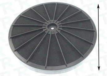 Imagen de FILTRO 230 mm CAMPANA MEPAMSA CARBON
