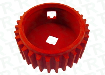 Imagen de FUNDA MANOMETRO ROJA 80 mm