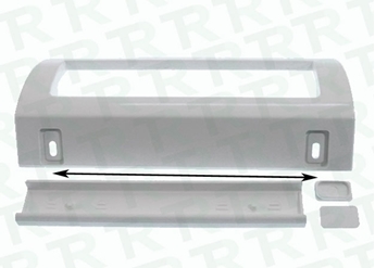 Imagen de TIRADOR FRIGORIFICO CANDY BLANCO 160 mm