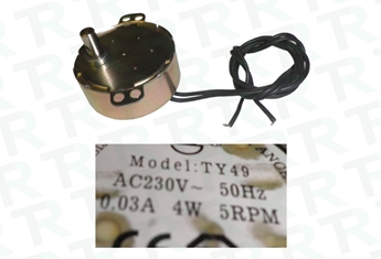 Imagen de MOTOR PARA VENTILADOR TY 49 4W 5 RPM