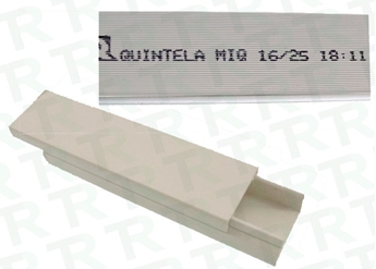 Imagen de MINICANALETA 16x25 TIRA DE 2 m