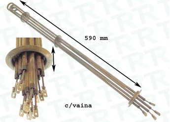 Imagen de RESISTENCIA LVV ZANUSSI 24000W