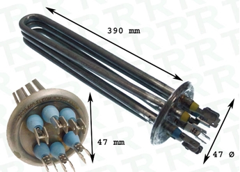 Imagen de RESISTENCIA LVV ZANUSSI 4500W