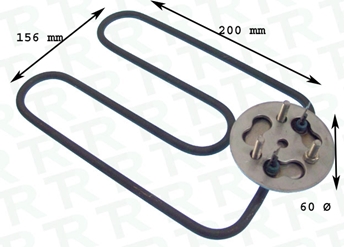 Imagen de RESISTENCIA JEMI LAV 1800W