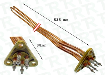 Imagen de RESISTENCIA VBM CAFETERA 3800W 3GRUPOS