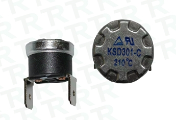 Imagen de TERMOSTATO MINI 210ºC NC