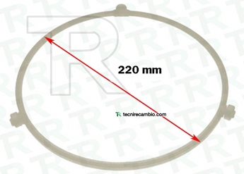 Imagen de ARRASTRE PLATO 220mm MICROONDAS BALAY