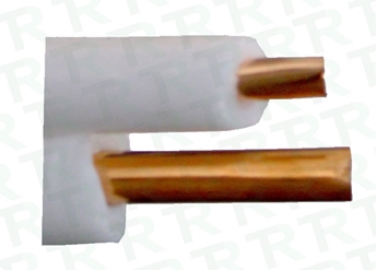 Imagen de COBRE 3/8 X 3/4 AISLADO ROLLO 20 m.