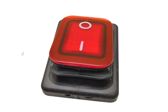 Imagen de INTERRUPTOR BIPOLAR LUMINOSO ROJO B4MASK