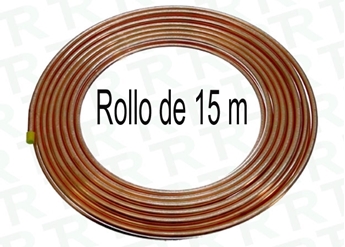 Imagen de TUBO COBRE 3/16" ROLLO 15 MTS